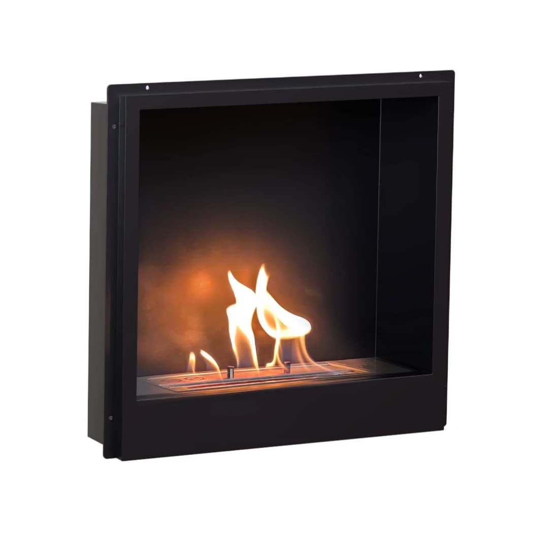 Insert de cheminée au bioéthanol Surtur 18" par ScandiFlames – Brûleur de 1,8 L, puissance de chauffe de 3 kW, jusqu'à 5,5 heures de temps de