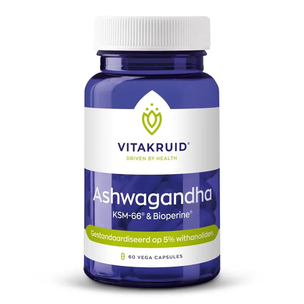 Vitakruid – Ashwagandha KSM-66® & Bioperine® (60 capsules)