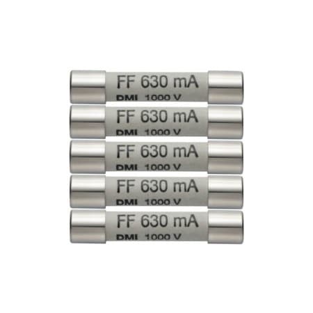 Fusibles de remplacement 630 mA/1 000 V - Fusib...