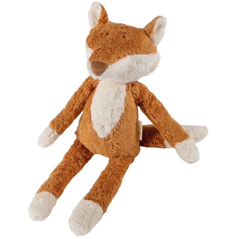 Peluche Velours Coton Bio Sigikid® Grand Renard Green 41 cm