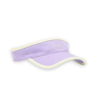EA7 pour femme. 7W000797_AF13034 Visière ergonomique de tennis lilas (OSFA), Sport, Coton, Tennis/Padel