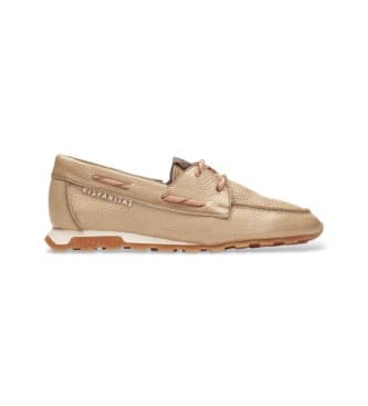 Hispanitas pour femme. HV264603 Baskets Zinnia marron (38), Cuir, Plat, Aucun, Casuel, Classique
