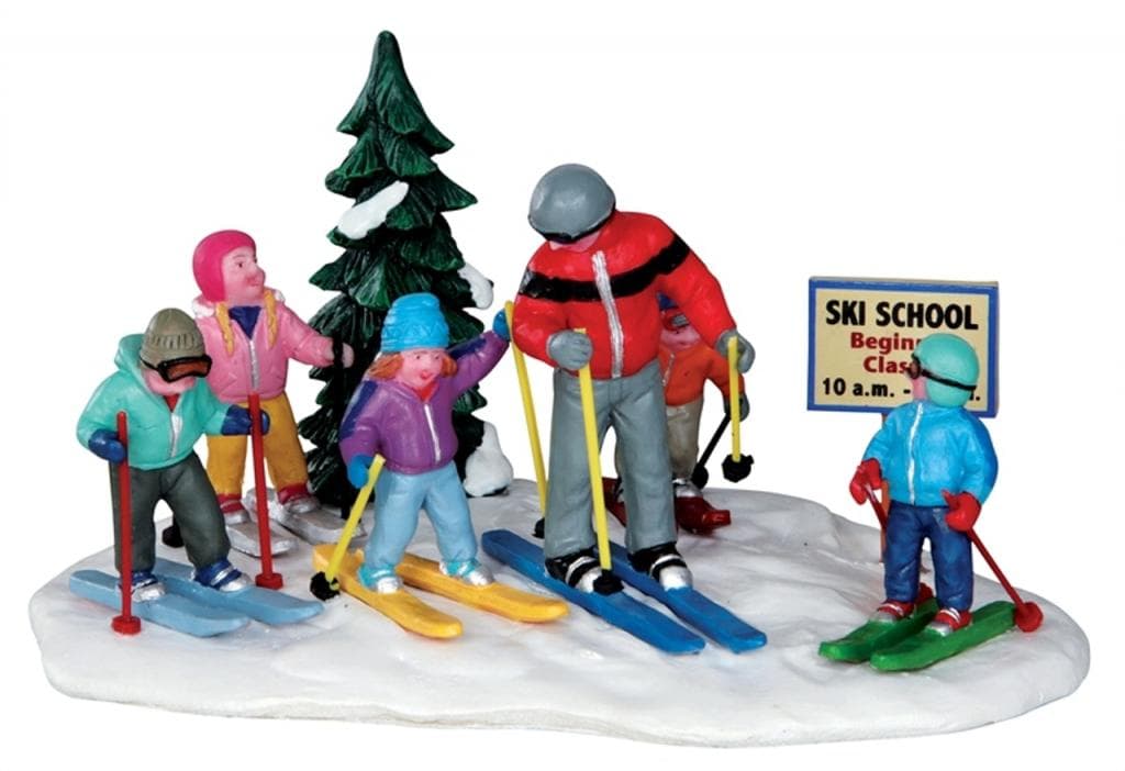 Lemax ski school Vail Village 2013