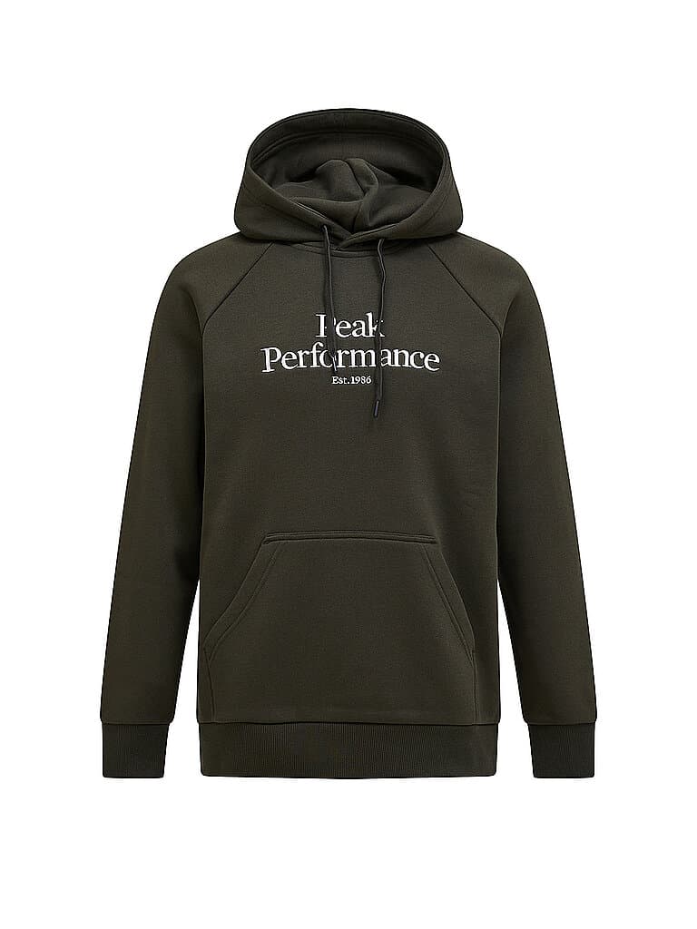 PEAK PERFORMANCE Hoodie Original Homme olive | M