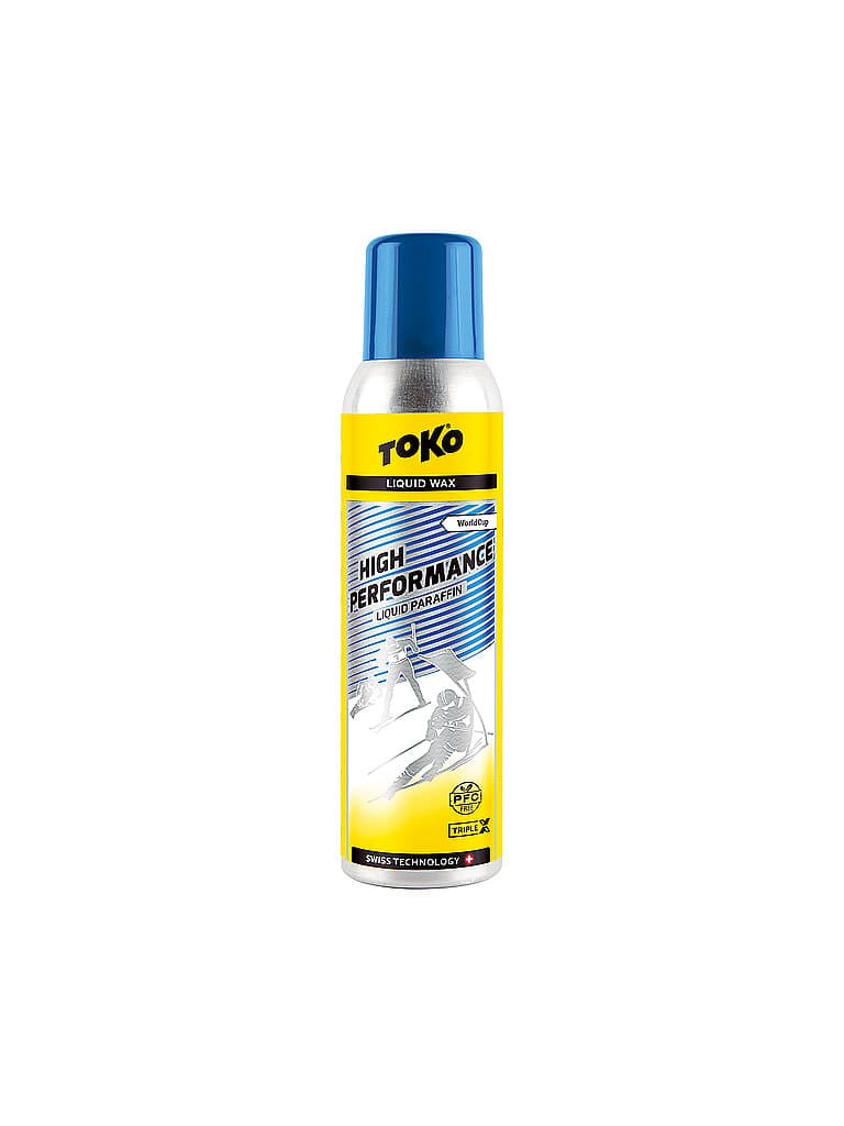TOKO Gleitwax High Performance Liquid Paraffin blue 125ml aucune couleur