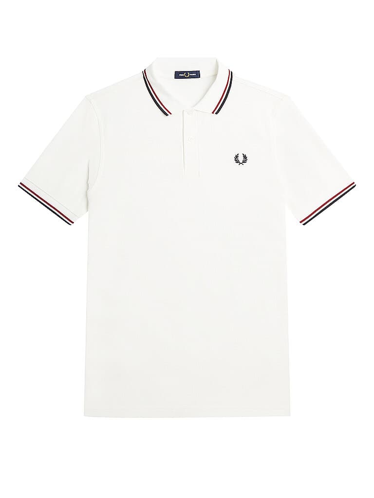 FRED PERRY Poloshirt M3600 blanc | XXXL