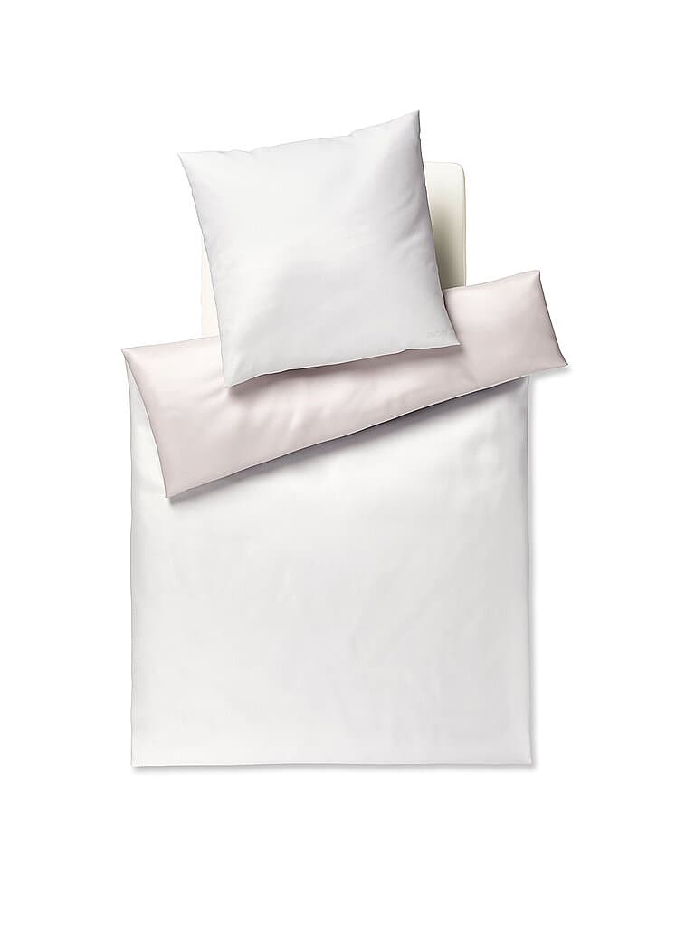 JOOP Linge de lit en satin Micro Pattern 70x90cm/140x200cm Crème crème