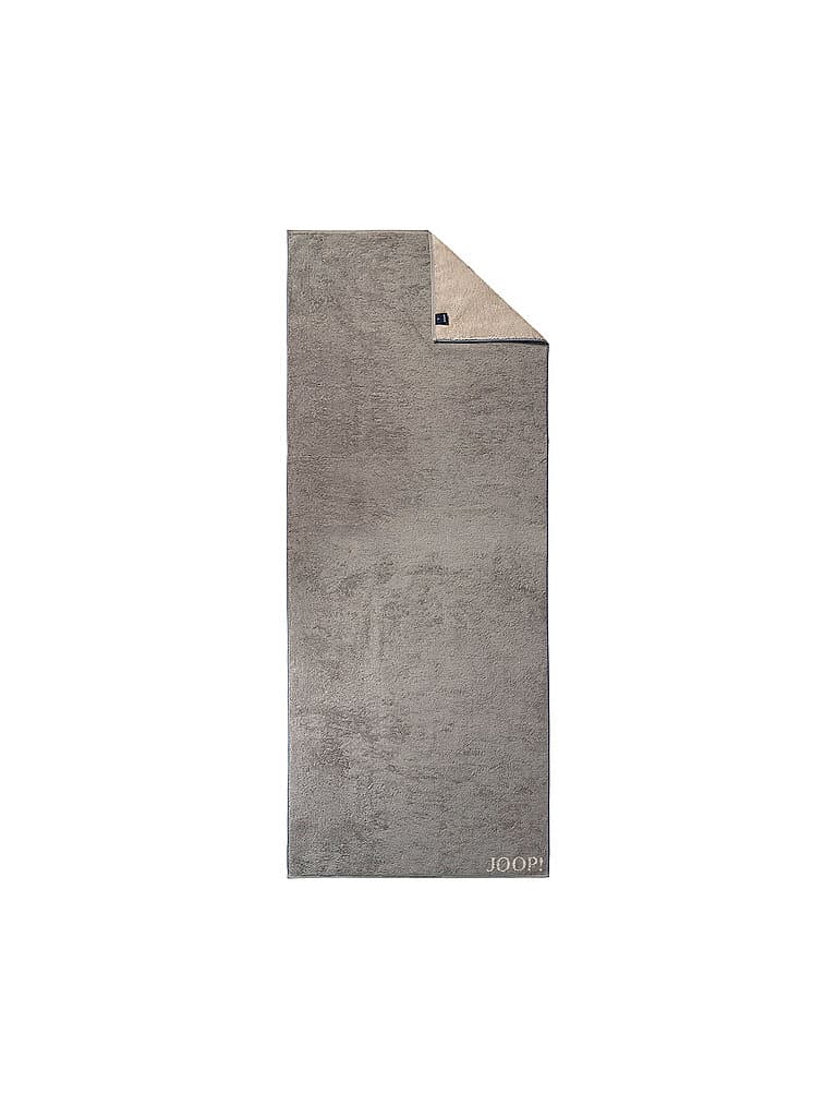 JOOP Serviette de sauna 80x200cm CLASSIC DOUBLEFACE Graphite gris