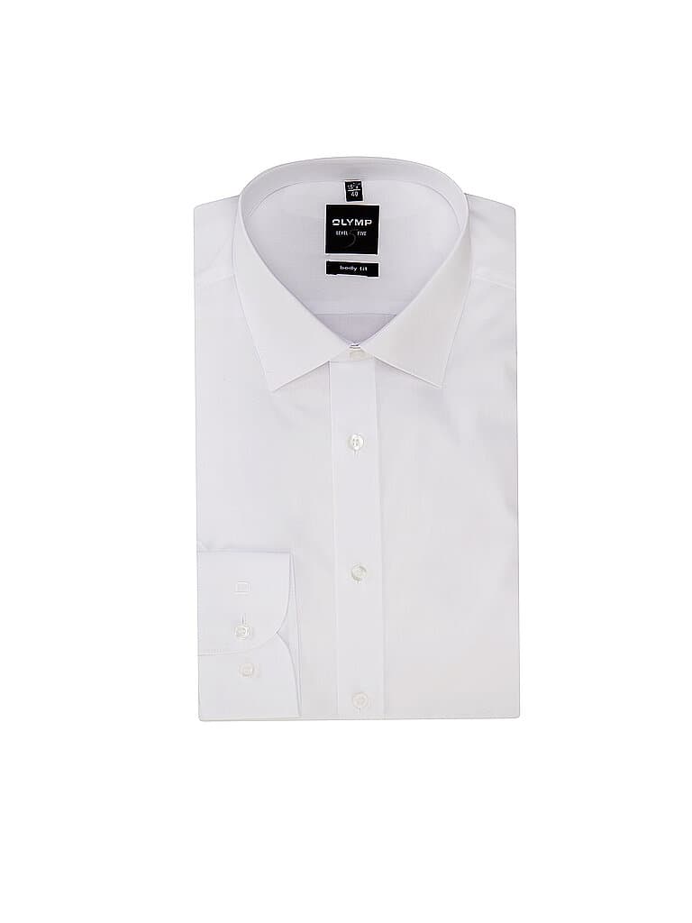 OLYMP LEVEL FIVE Chemise LEVEL FIVE Body Fit blanc | 43