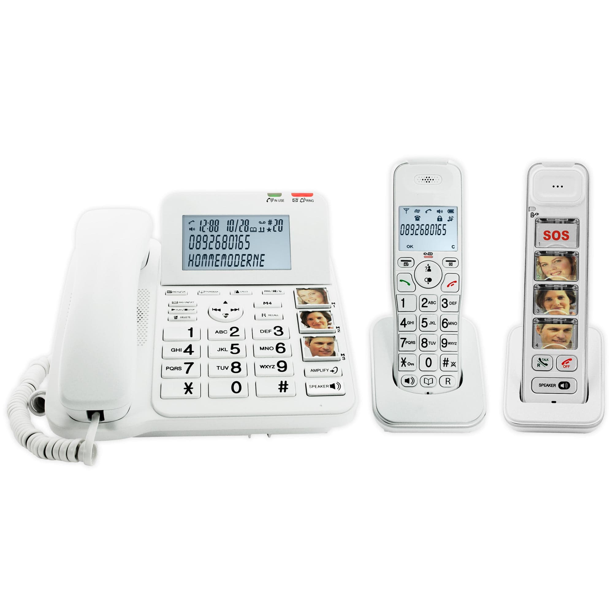 Trio Téléphone Amplidect™ - L'Homme Moderne