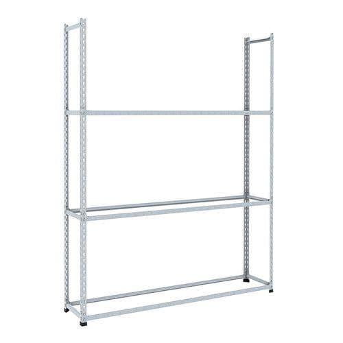 rayonnage pour pneus rapid 2 - 1830x1525x380 zingué