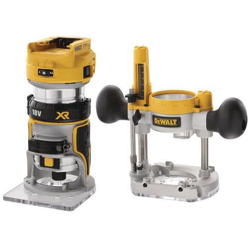 Affleureuse Et Défonceuse Xr 18v 8mm (1/4) Brushless - Dewalt
