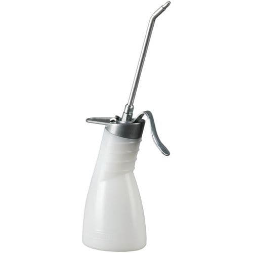 Burette D'atelier-200 Ml-pe Blanc-ewmp-bec Rigide-135 Mm - Pressol