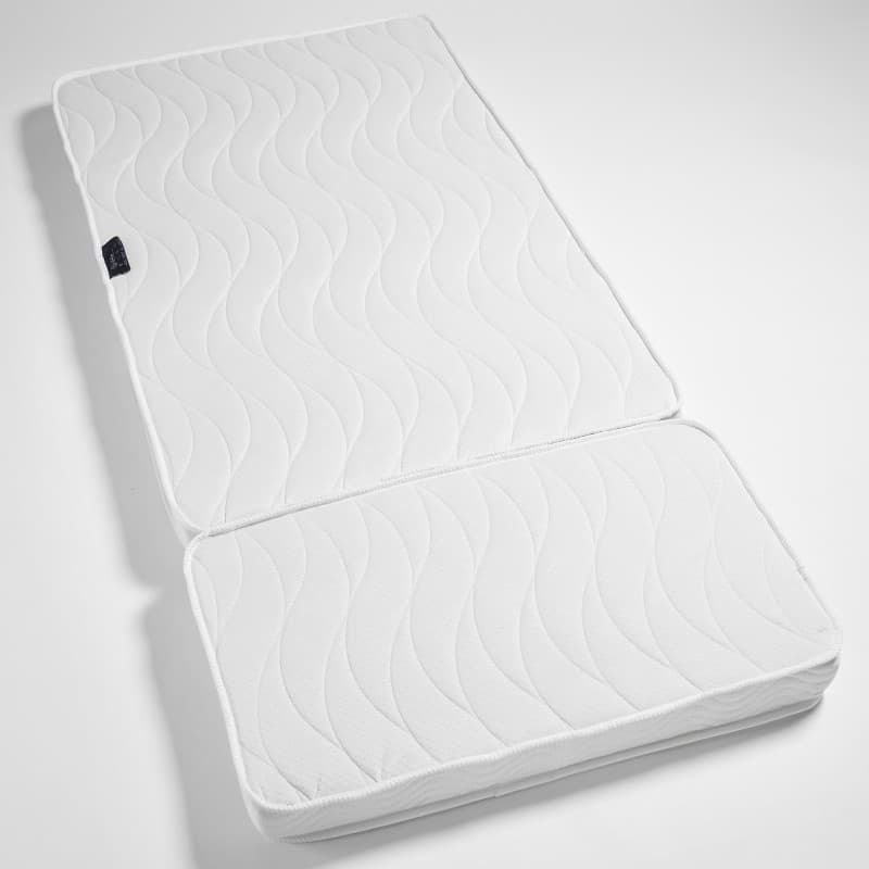 Matelas extensible 80x140 à 80x190cm Fibre de coco + mousse
