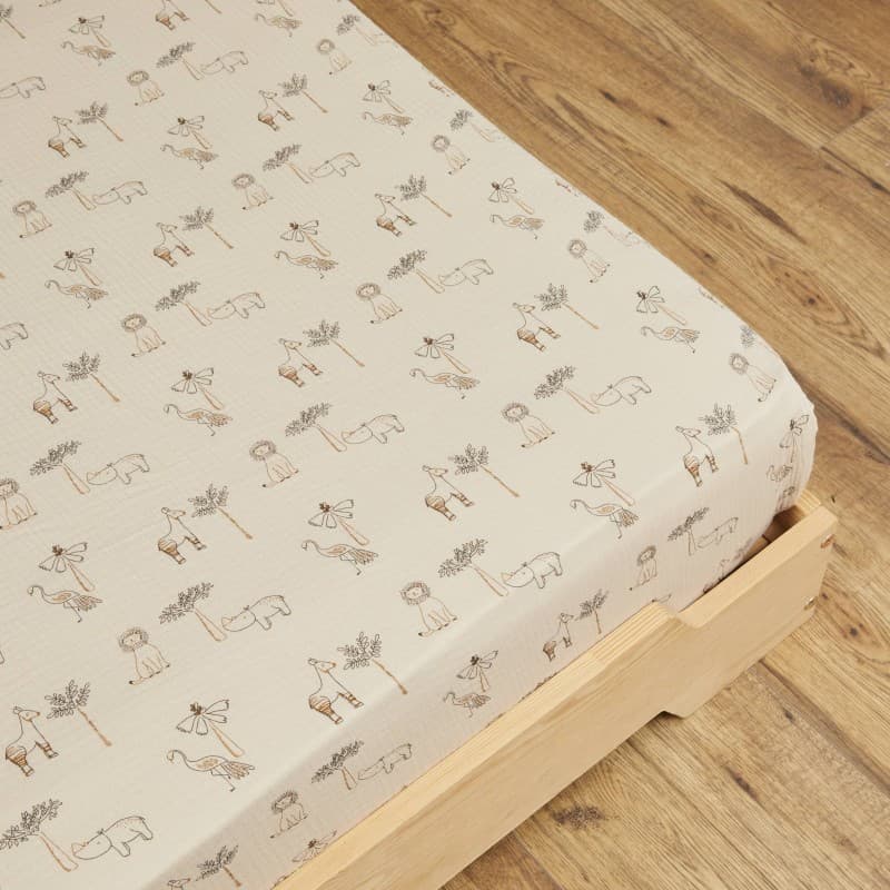 Drap housse Gaspard Ovale 50x90