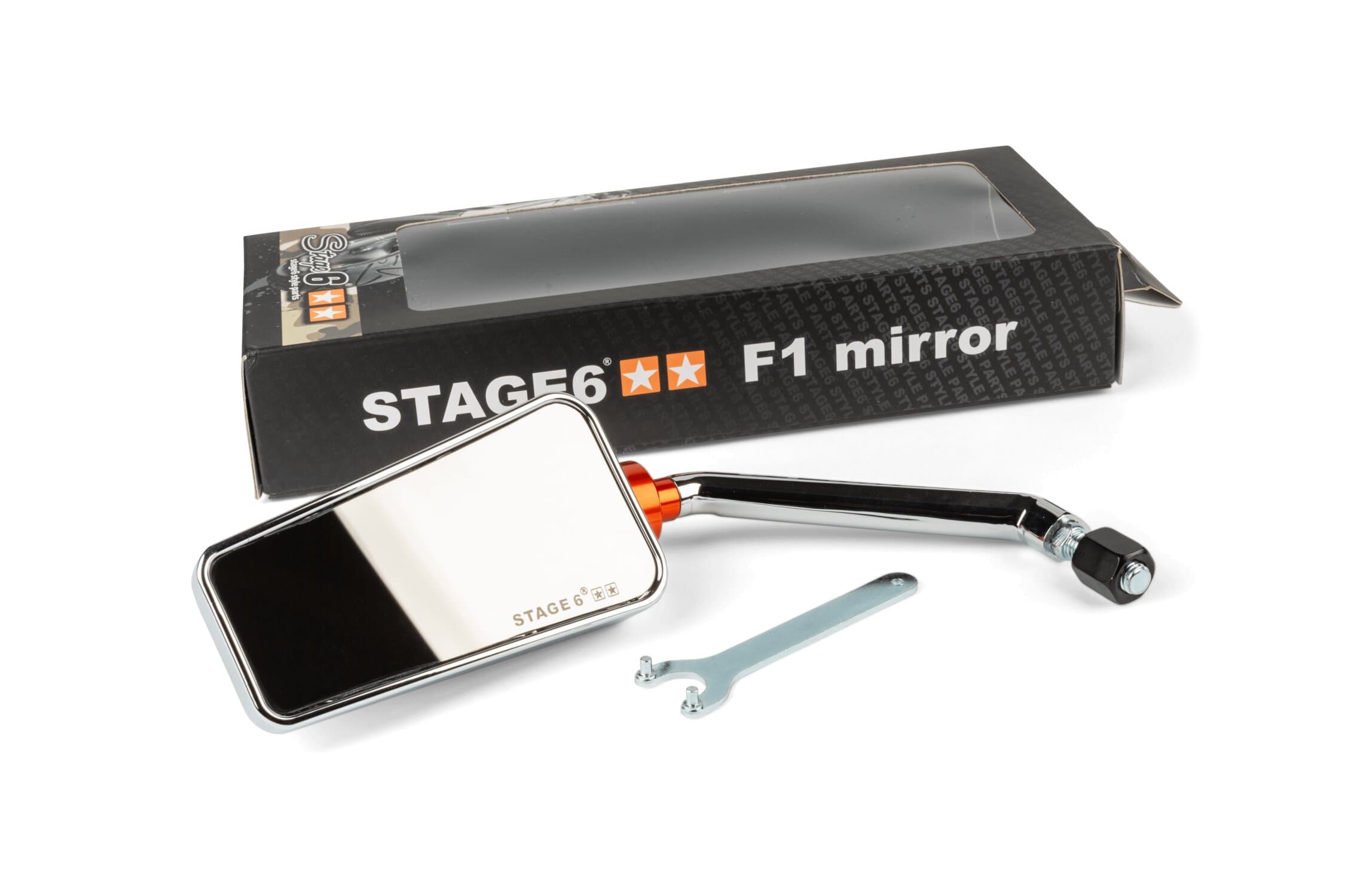 Mirror F1 Stage6 left side chrome