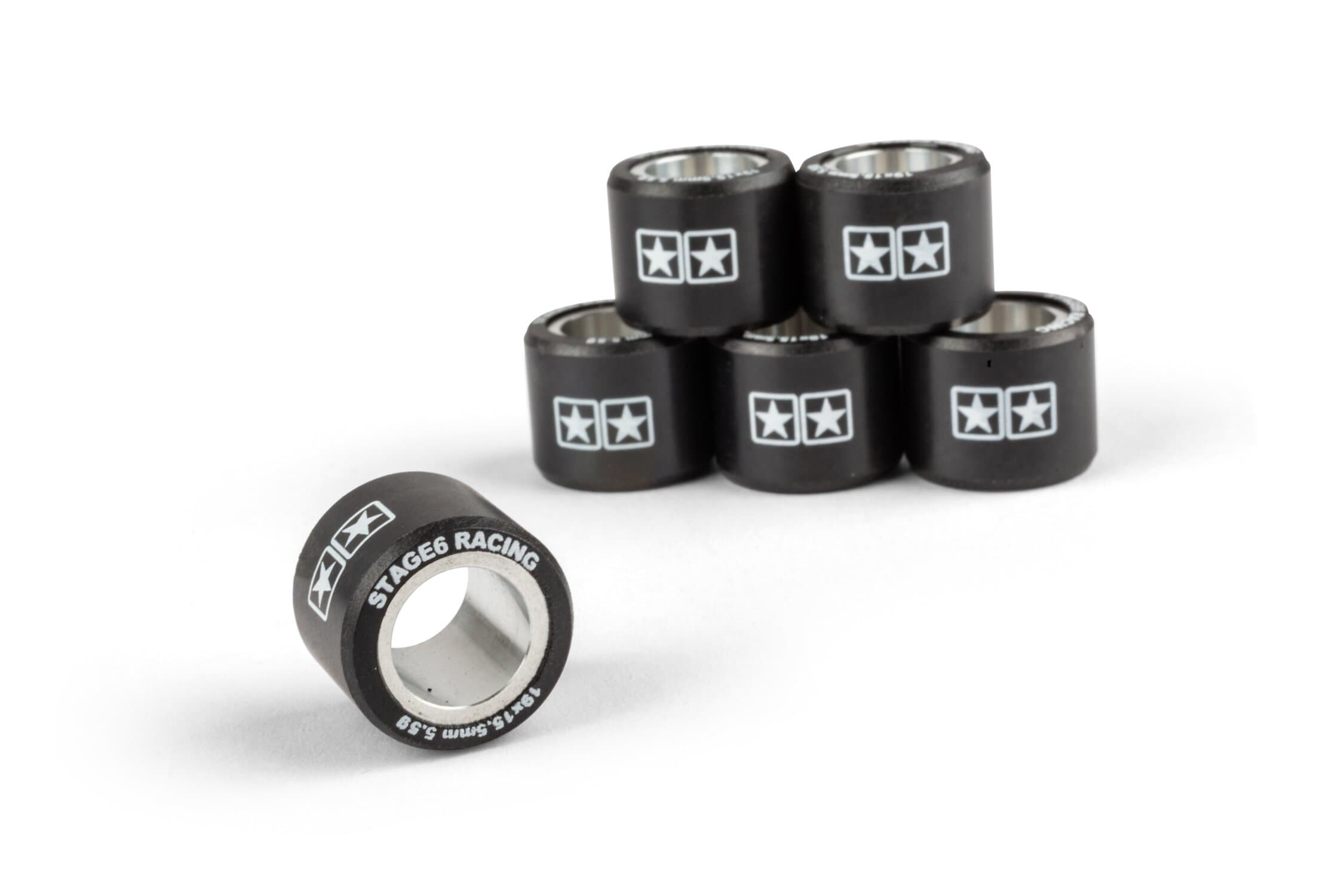 Variator Roller Weights (x6) Stage6 19x15.5mm - 6g