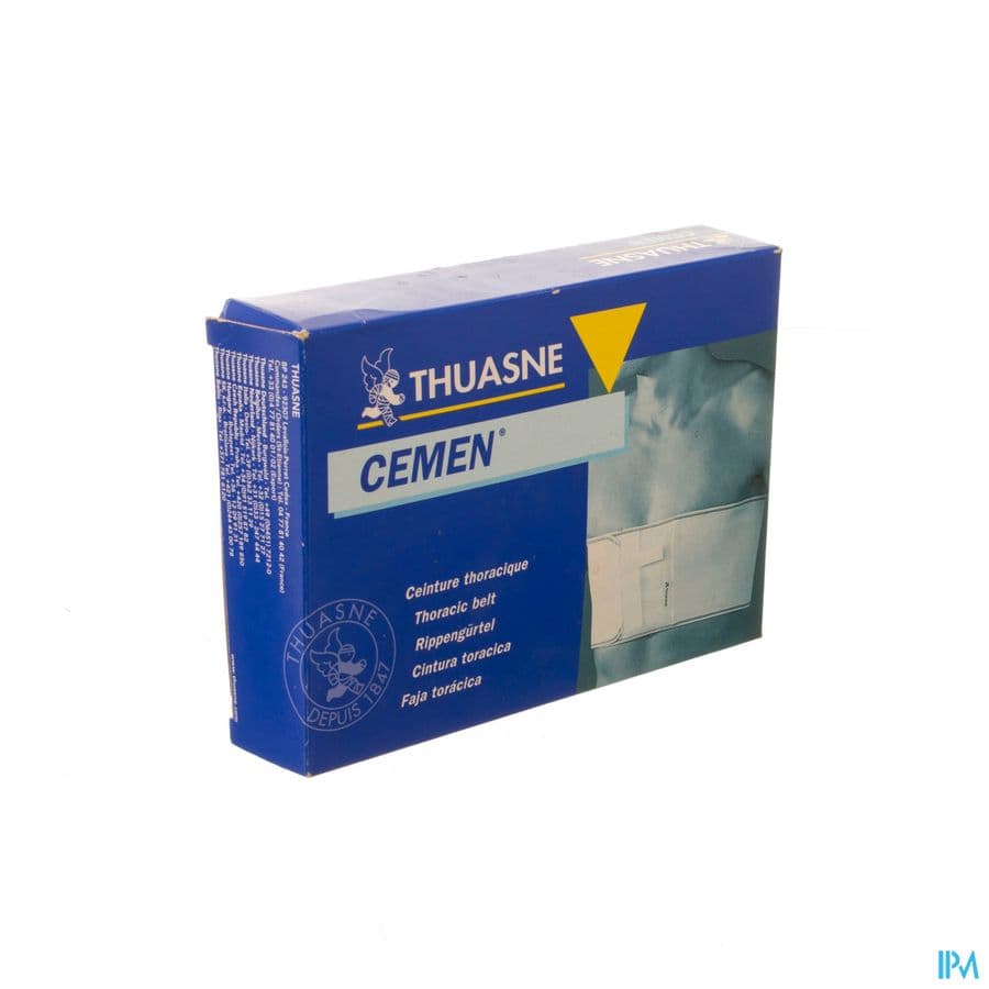 Thuasne Cemen Ceinture Thoracique Femme Blanc T1