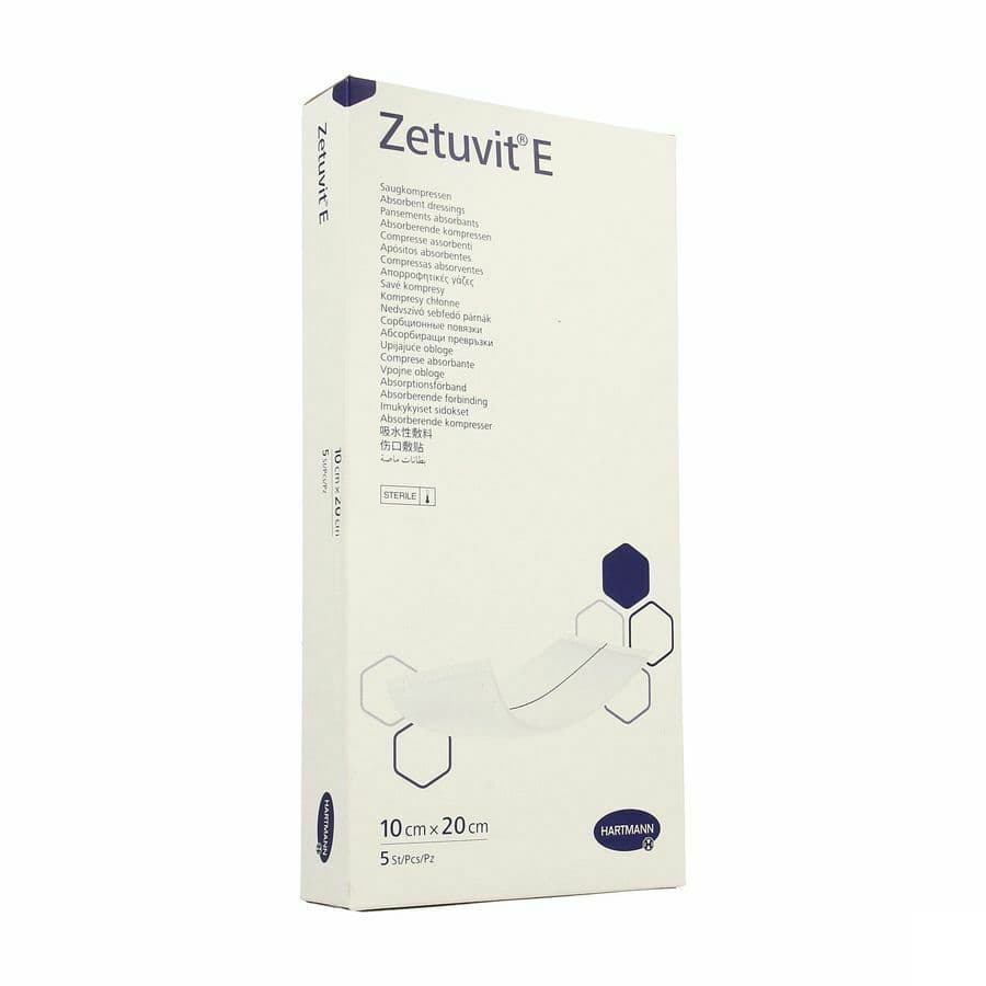 Zetuvit E 10x20cm St. 5 P/s