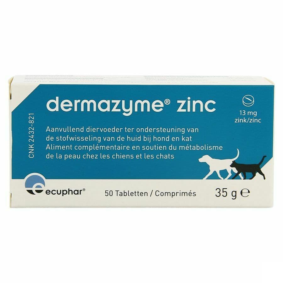 Dermazyme Zinc Chien Comp 50