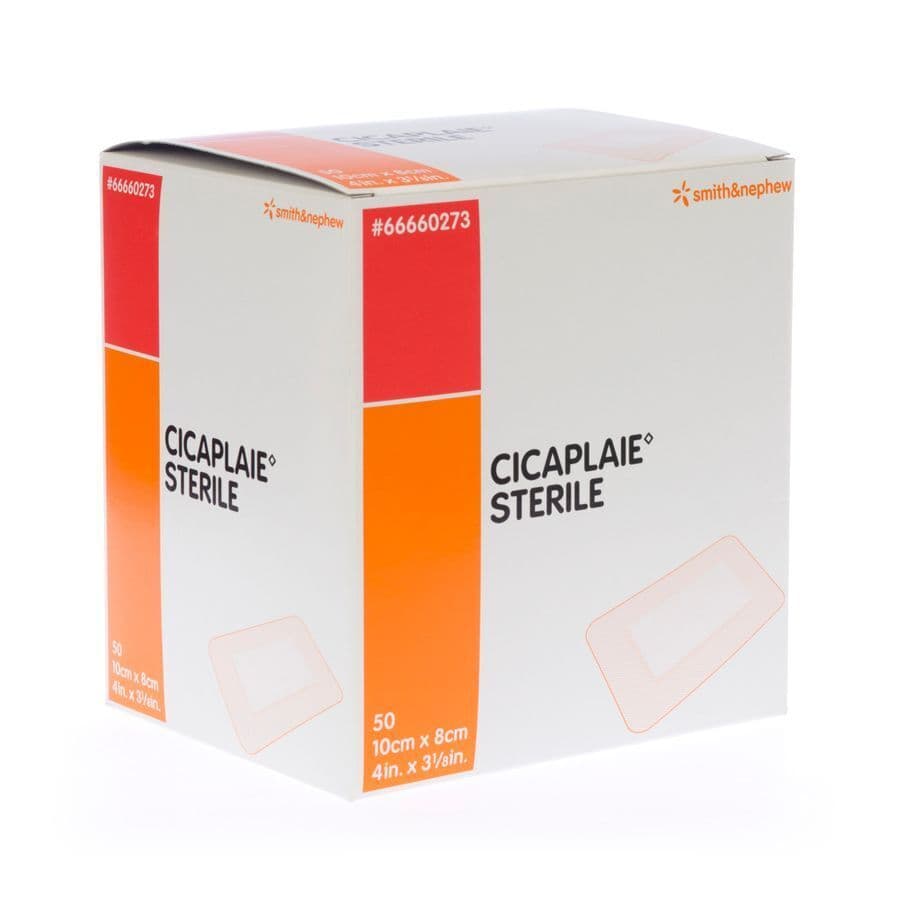 Cicaplaie Pans Sterile 10,0cmx 8cm 50 66660273