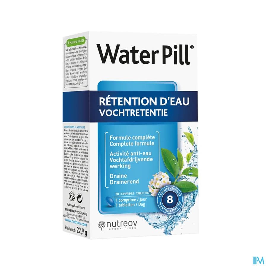 Physcience Water Pill Anti Retention d'Eau 30 Comprimés