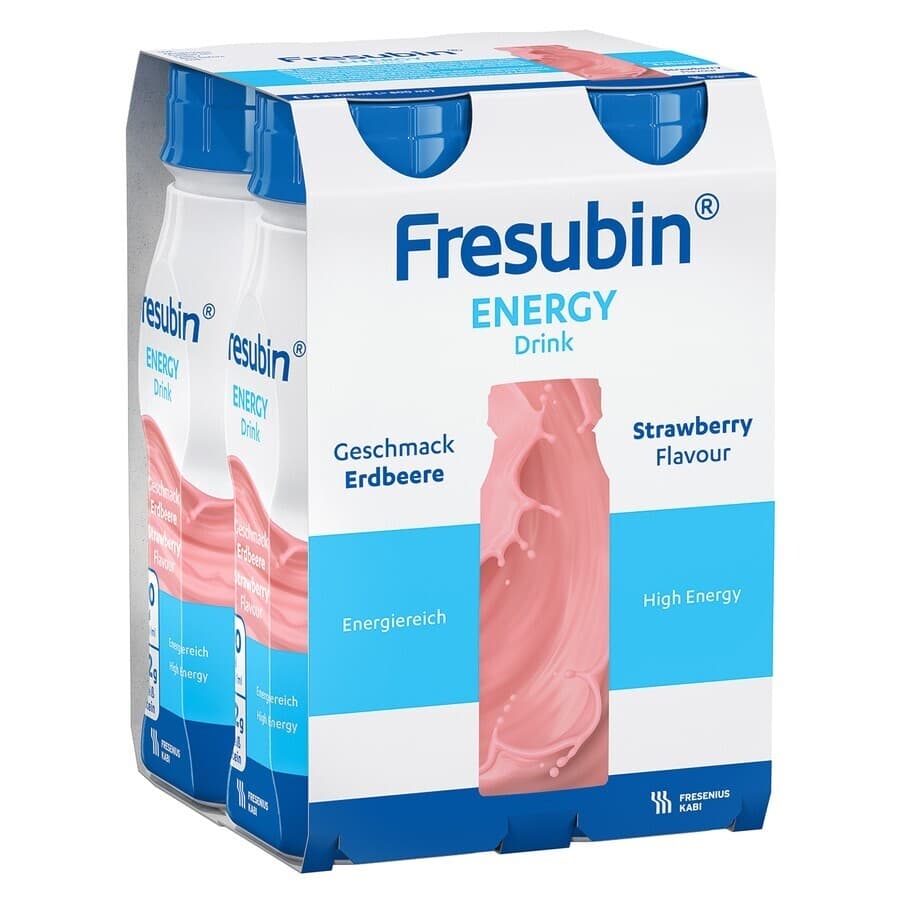 Fresubin Energy Drink Fraise Fl 4x200ml