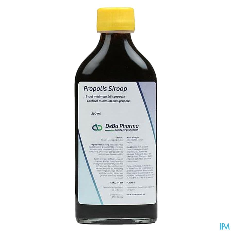 Propolis Sirop 20% 200ml Deba