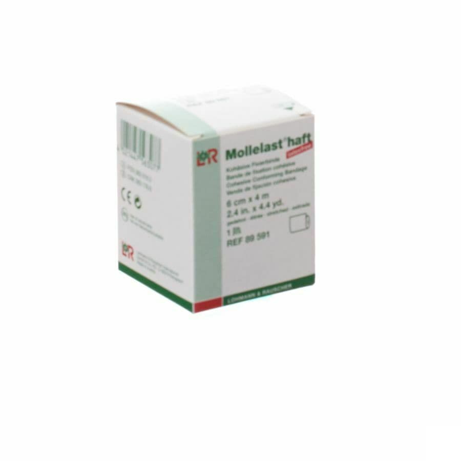 Mollelast Haft Bande Adh Latex Free 6cmx 4m 89591