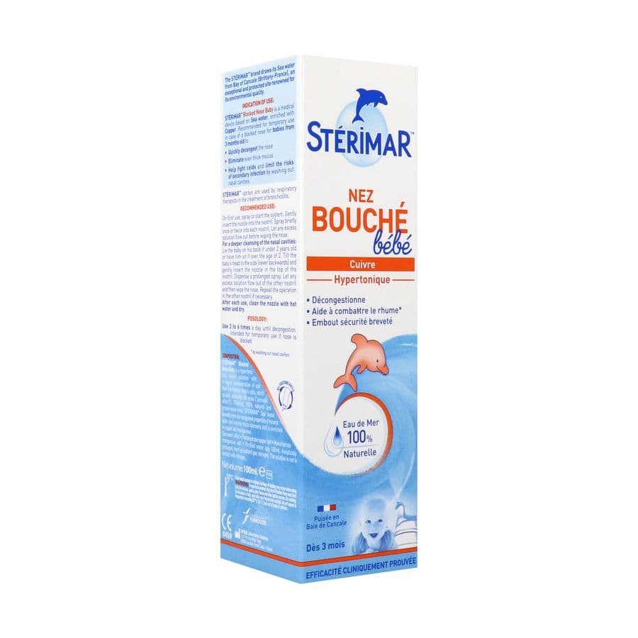 Sterimar Bebe Hypertonique Spray Nasal 100ml