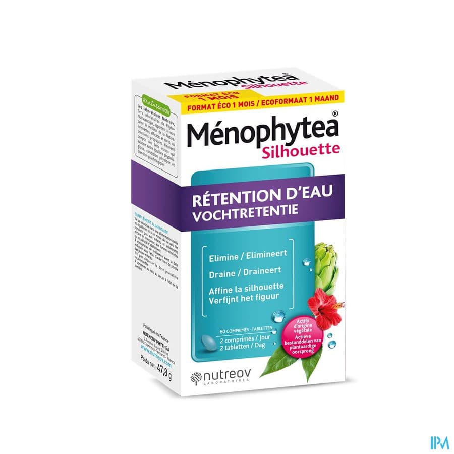 Ménophytea Retention d'Eau 60 Comprimés