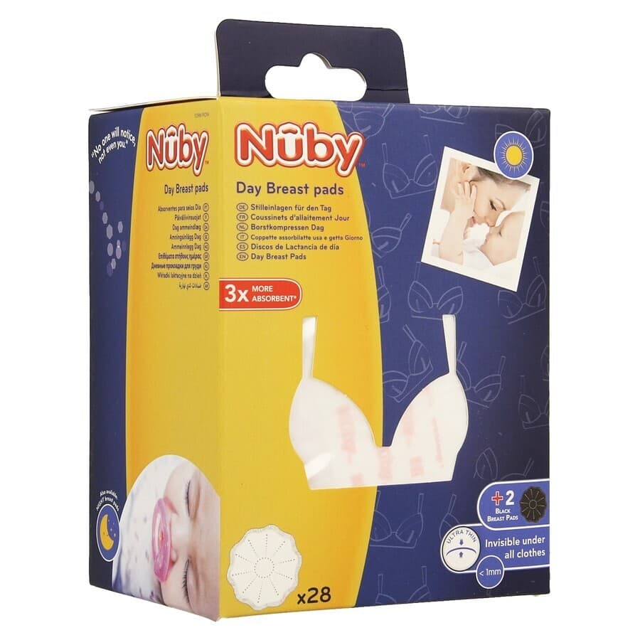 Nuby Coussinets Allaitement Jour Blanc 30