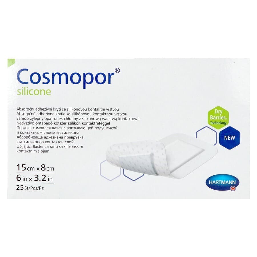 Cosmopor Silicone 15,0x 8cm 25