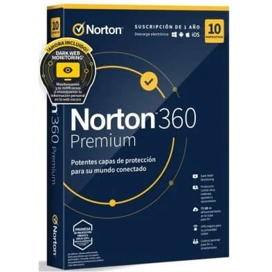 NORTON 360 PREMIUM 10 APPAREILS 1 AN