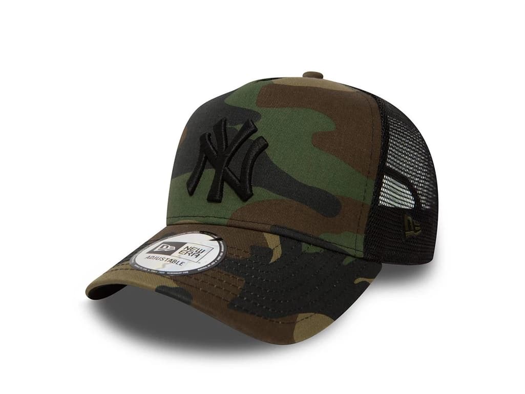 New Era Clean Trucker New York Yankees, taille Taille Unique Unisexe couleur Noir|Camouflage