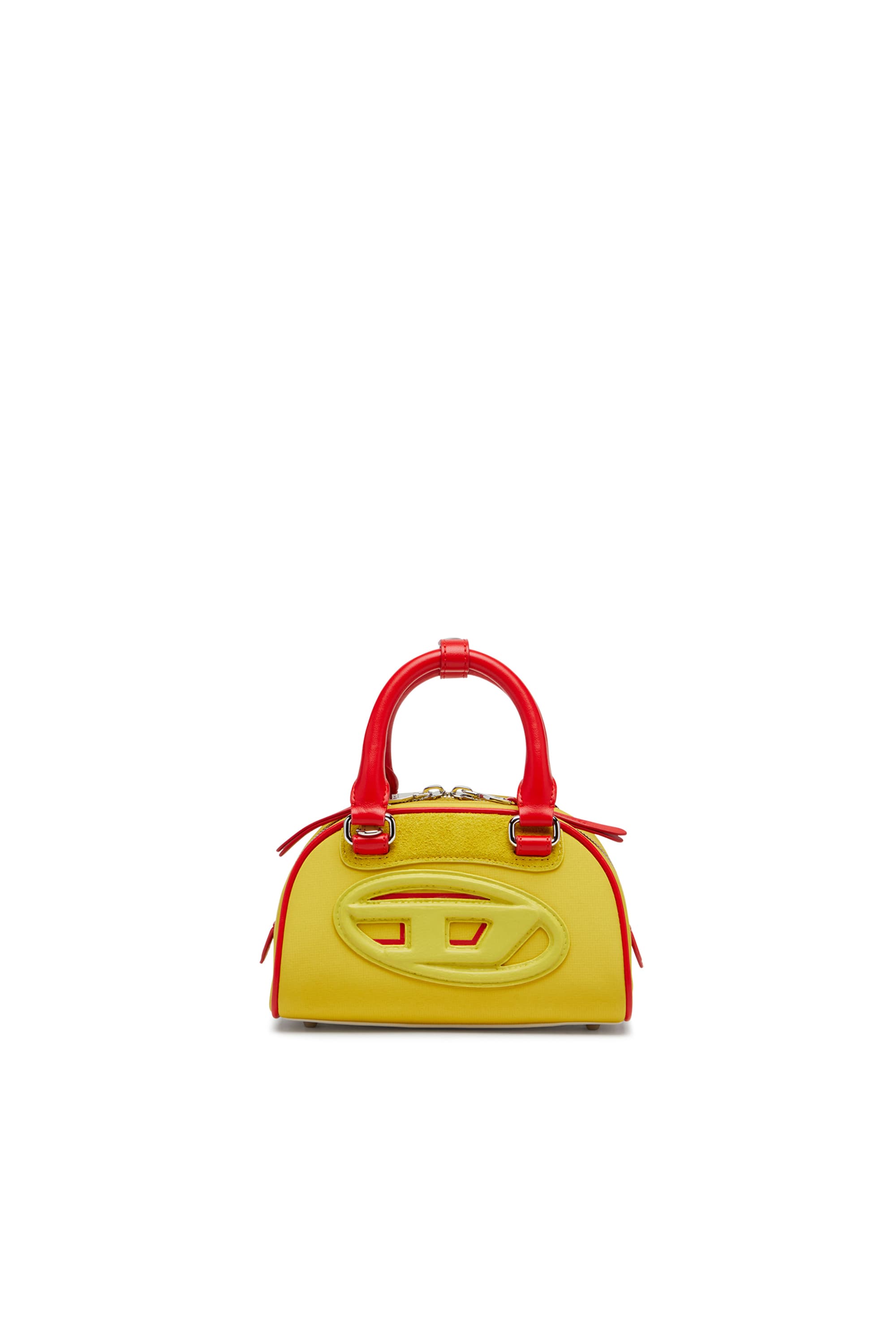 Diesel - 1DR Dome-Petit sac bowling color-block - Sacs à bandoulière - Femme - Jaune