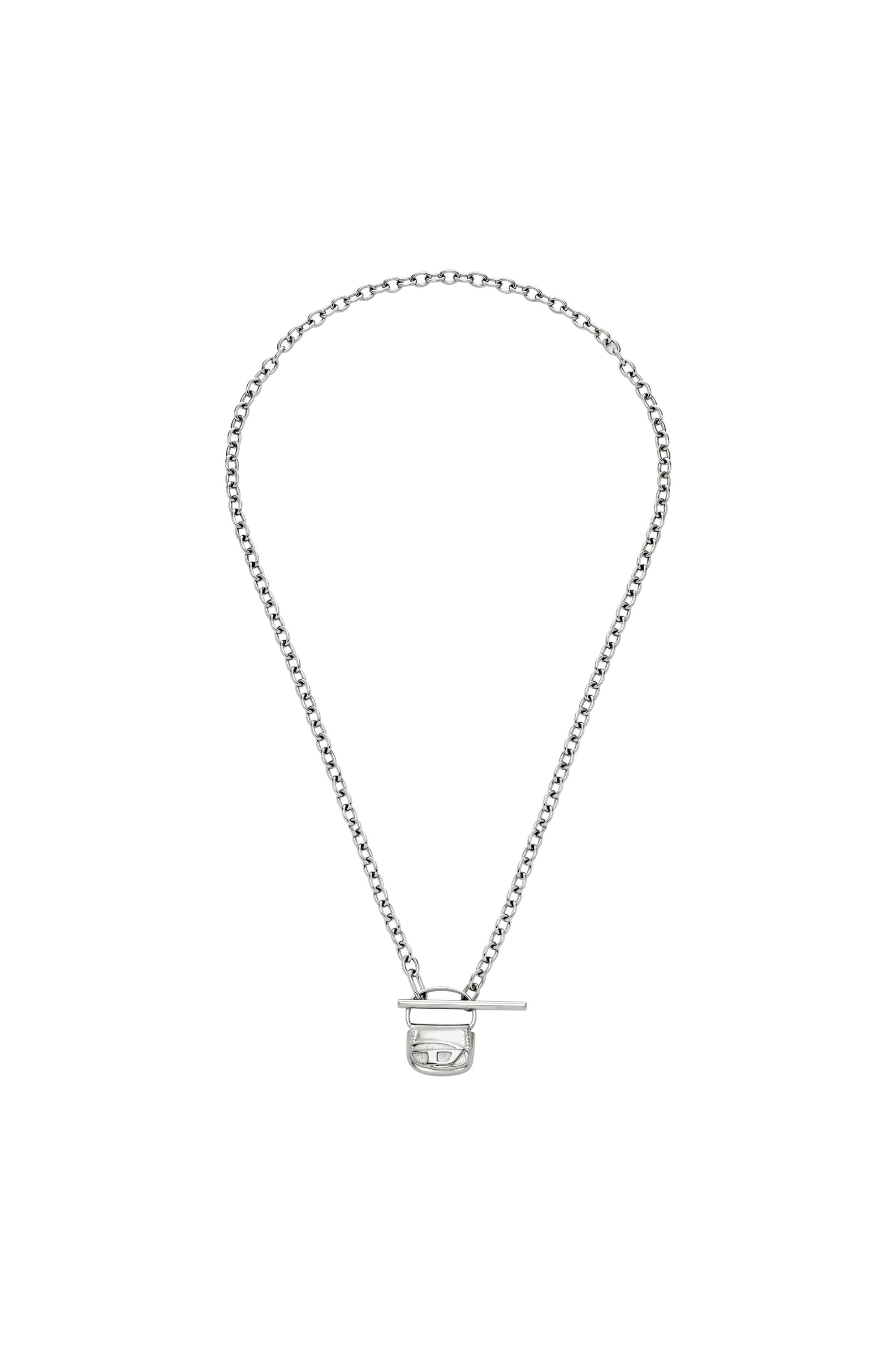 Diesel - Collier en acier inoxydable - Colliers et chaînes - Mixte - Gris argenté