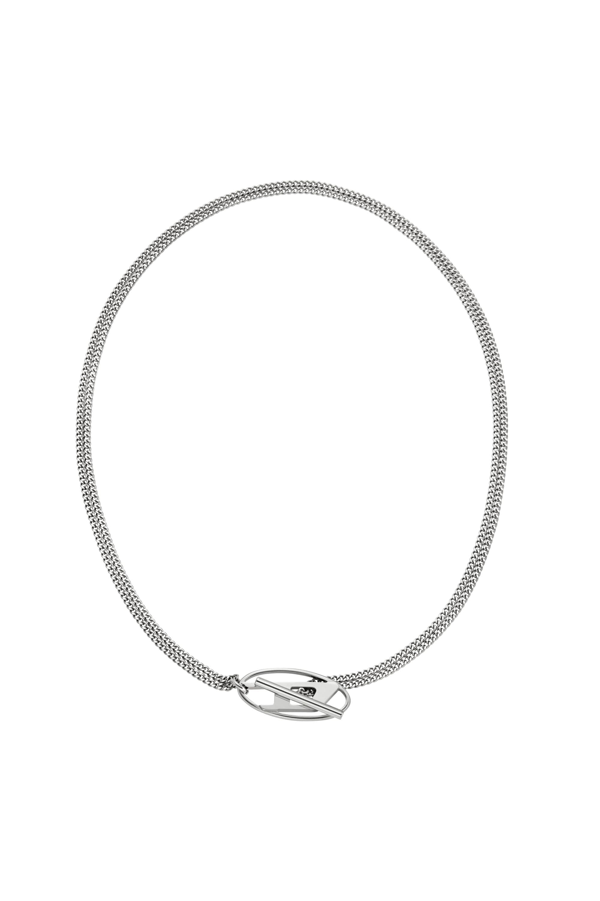 Diesel - Collier chaîne en acier inoxydable - Colliers et chaînes - Mixte - Gris argenté