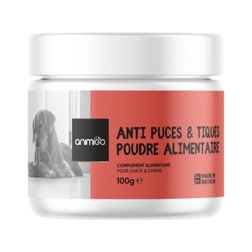 Poudre alimentaire Anti-Puces et Anti-Tique Chiens & Chats - 100g