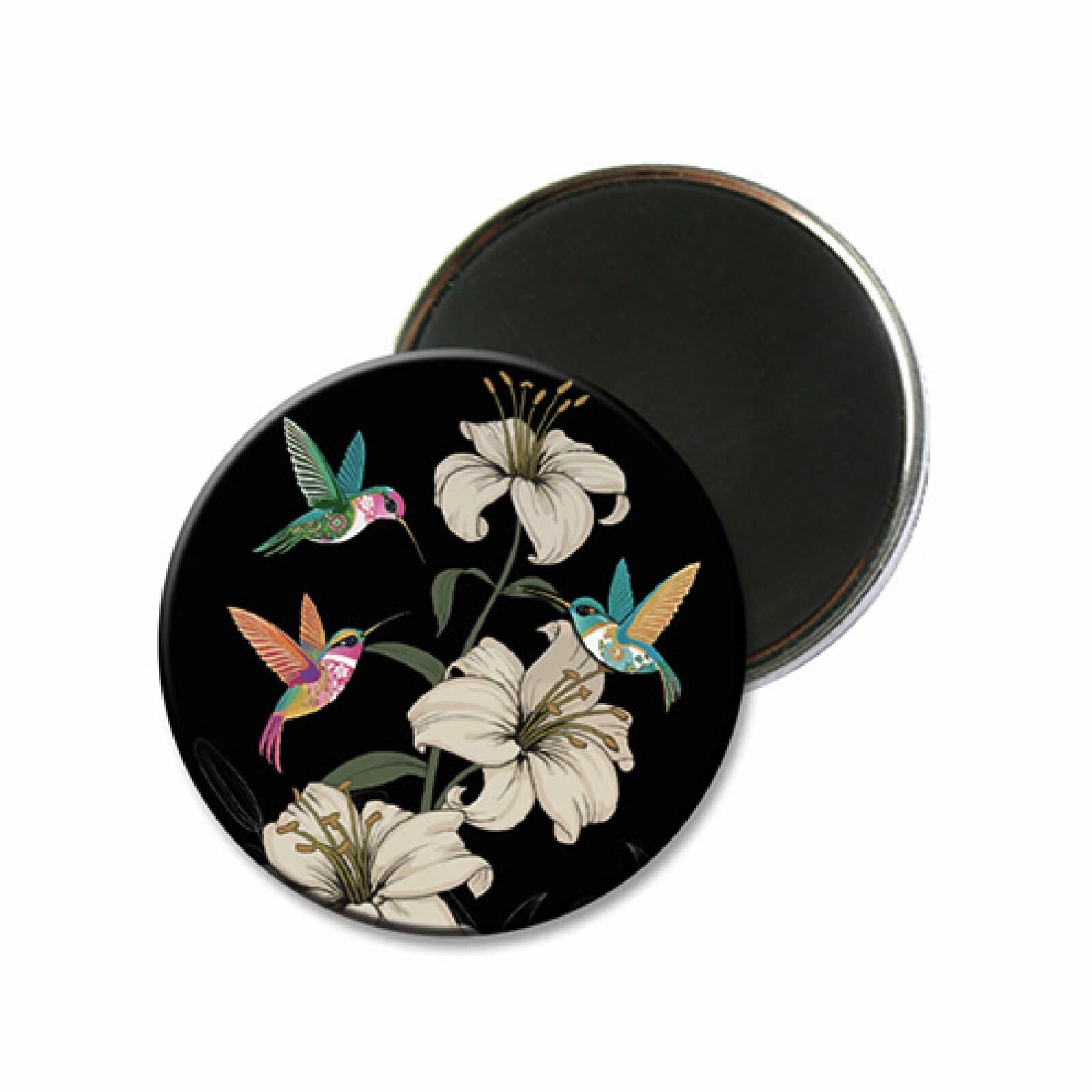 Magnet rond colibris Kiub Bug Art Jewels