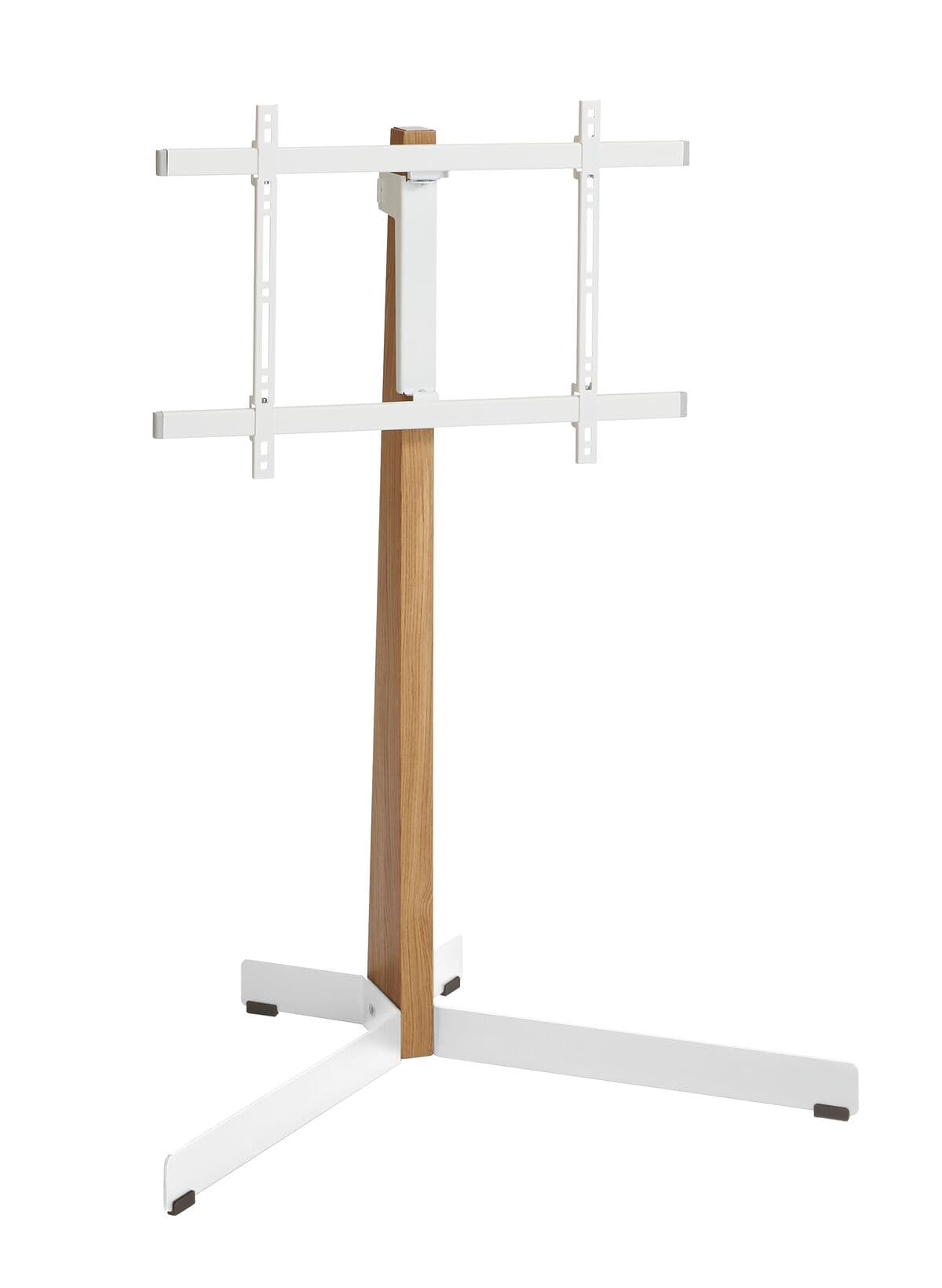 TVS 3695 | Meuble TV pivotant | Hauteur réglable | Chêne et acier | Pour 40-77 pouces | Vogel's