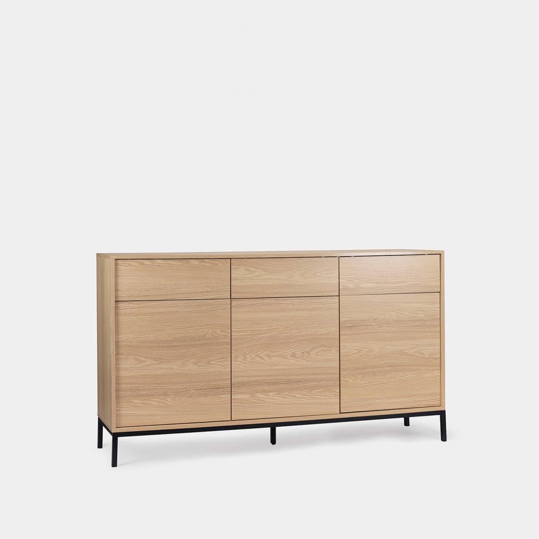 Buffet en bois couleur naturelle Remi