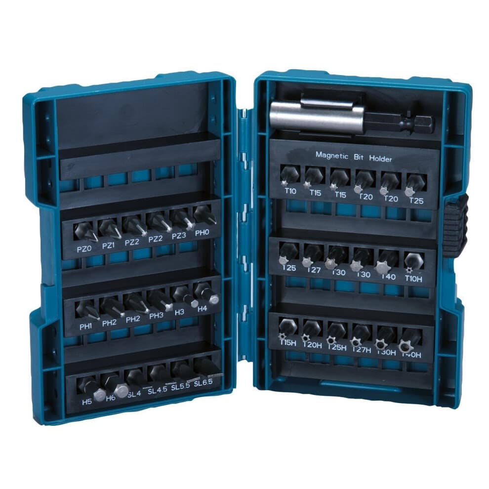 Embout de vissage - Makita - 37 pièces - Acier - Vendu en pack