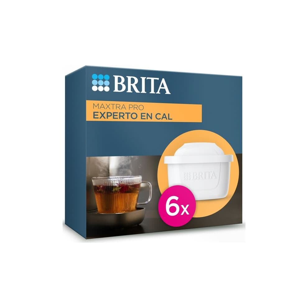 BRITA - Pack filtre maxtra pro expert en calcaire 6 unités