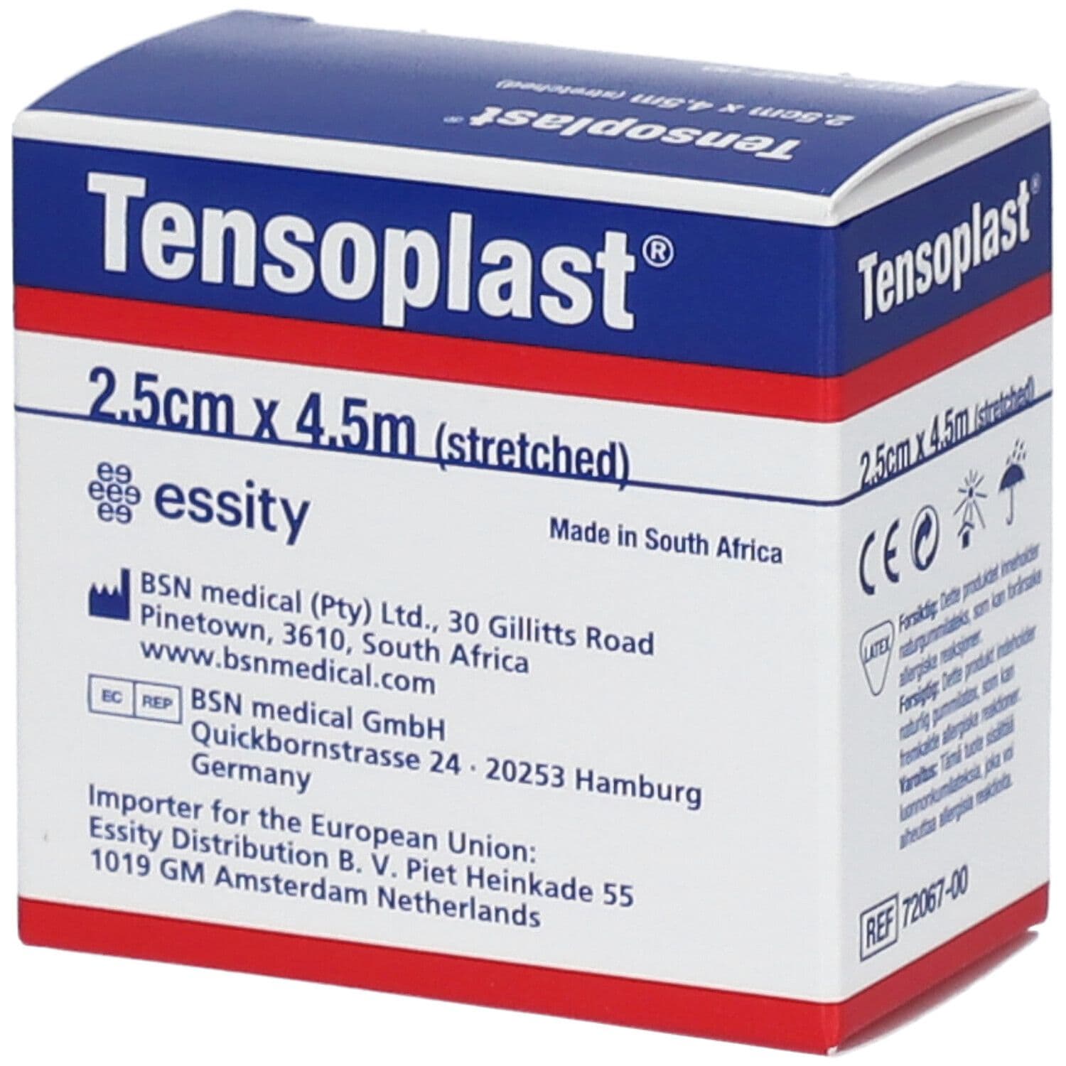 Tensoplast® 2,5 cm x 4,5 m 1 pc(s) Pansement(S)
