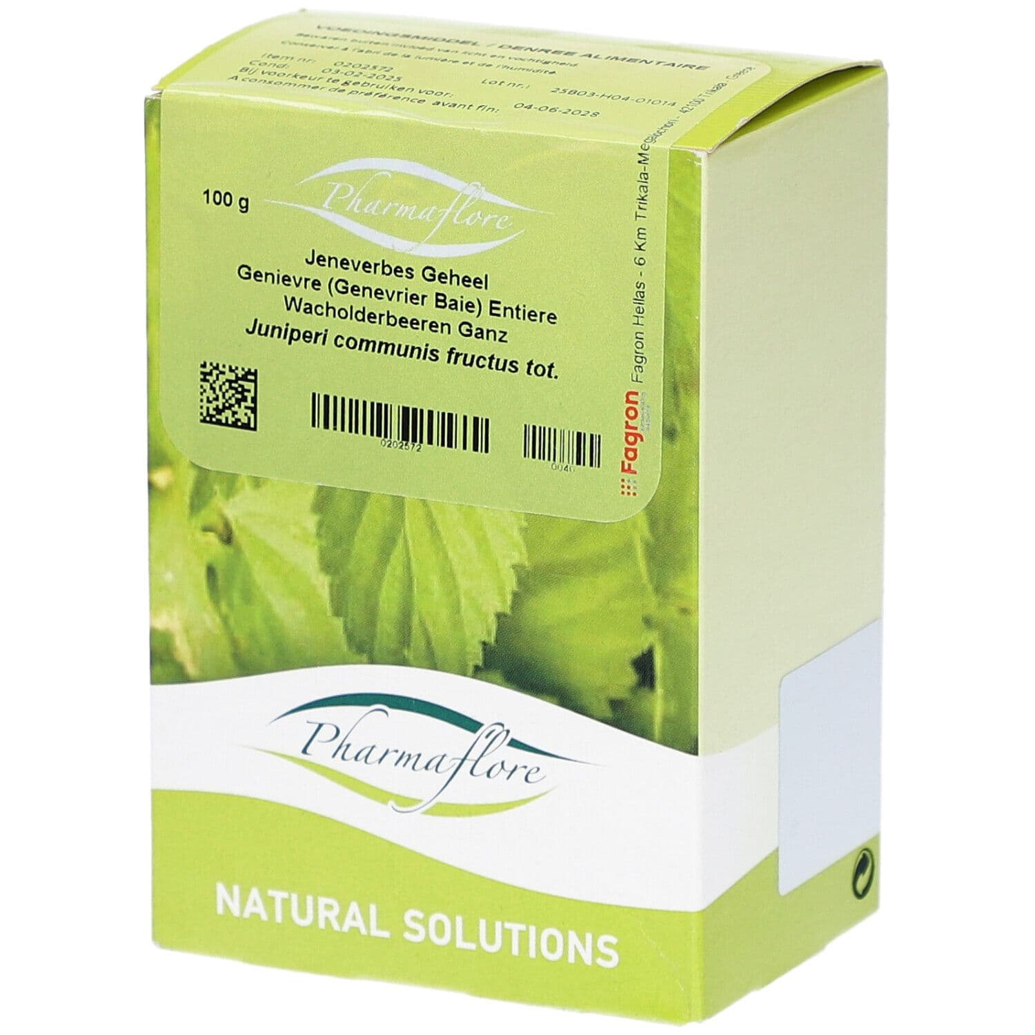 Pharmaflore Baies de Genévrier 100 g Thé