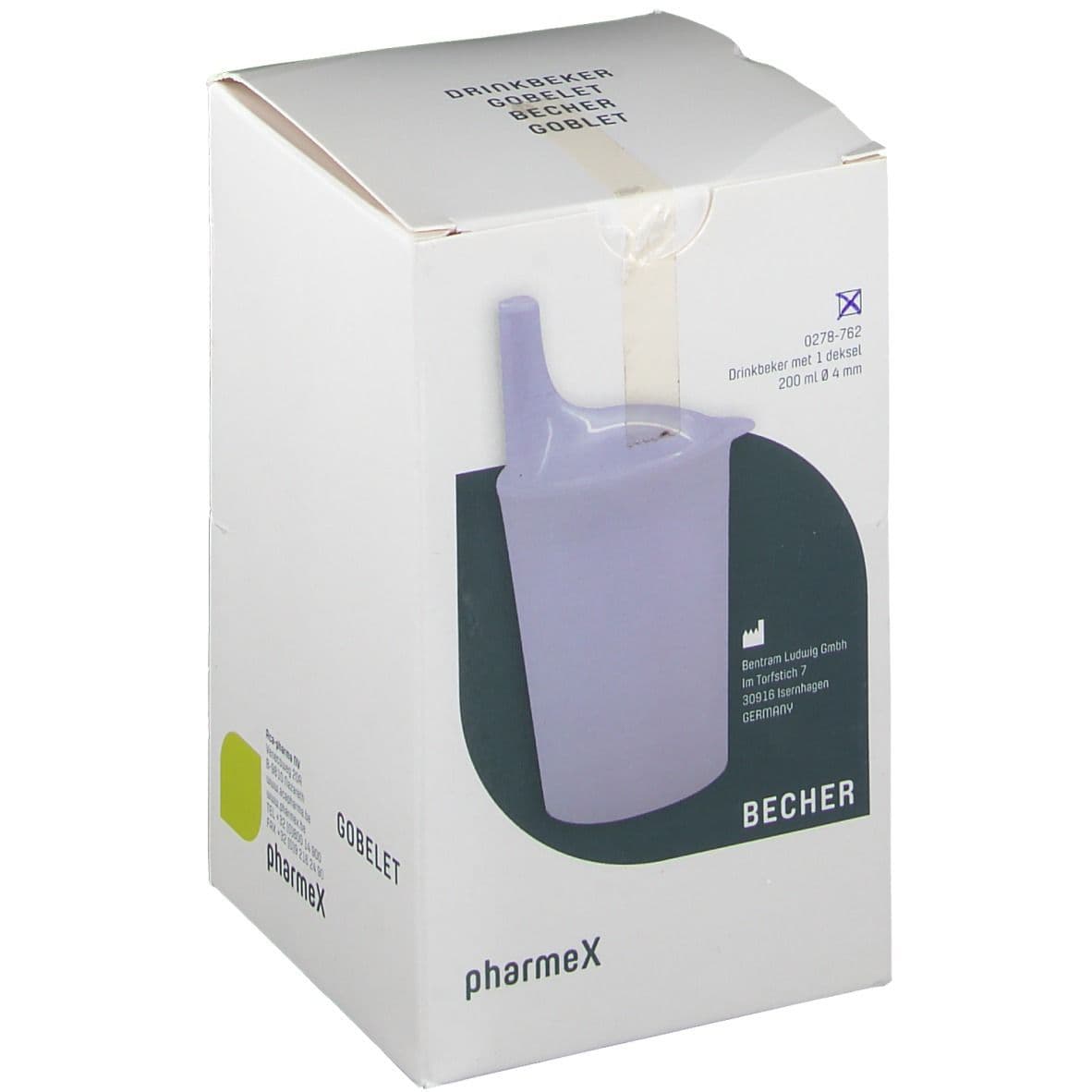 pharmeX GOBELET 200 ml 1 pc(s) Tasse