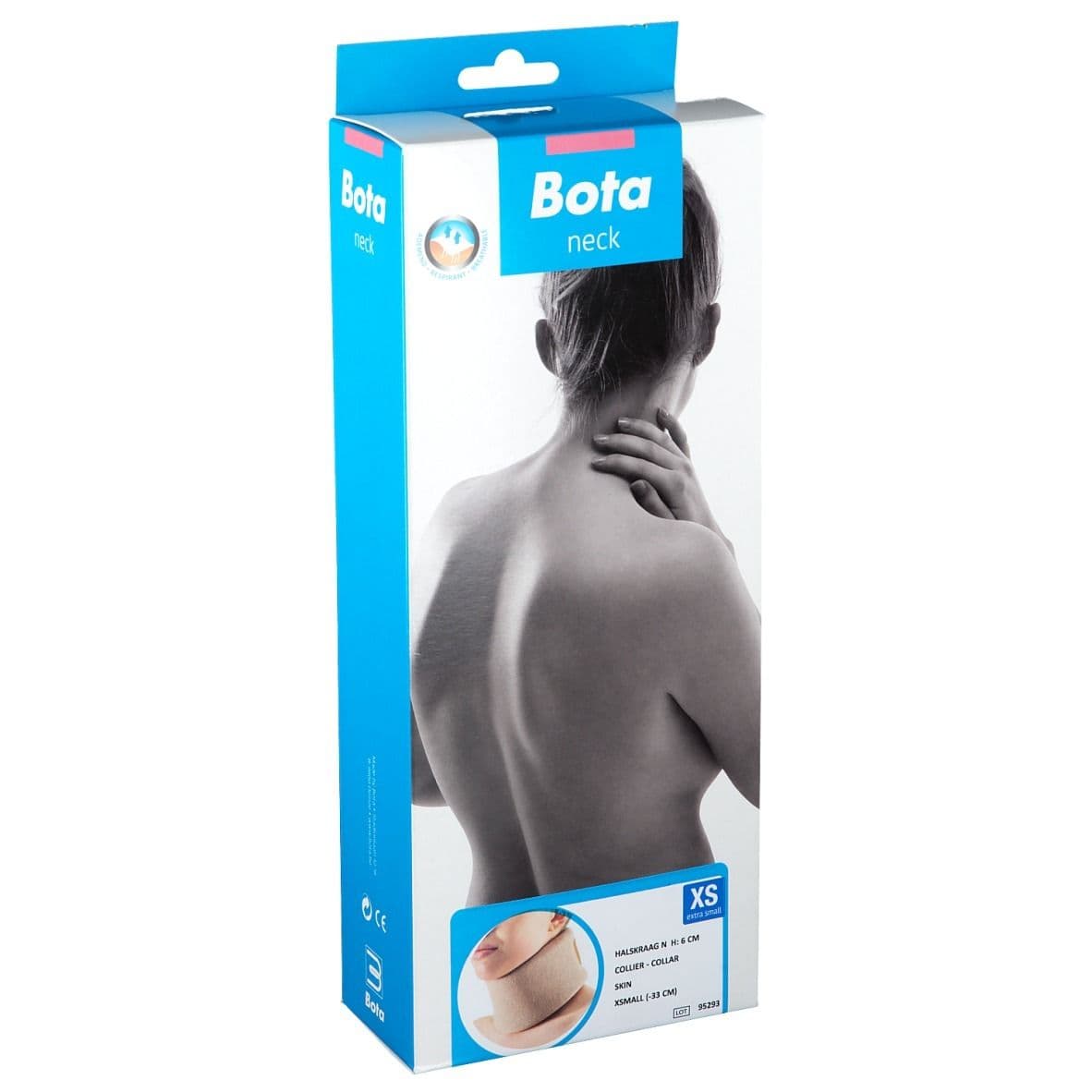 Bota Collier Cervical Modèle N Hauteur 6 Skin XS Bandage(S) 1 pc(s)