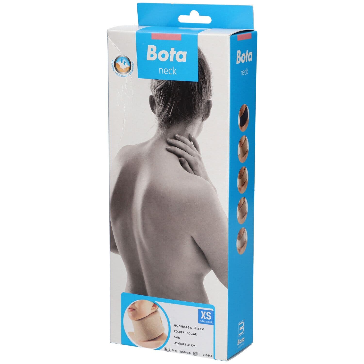 Bota Collier Cervical Modèle N Hauteur 8 Skin XS Bandage(S) 1 pc(s)