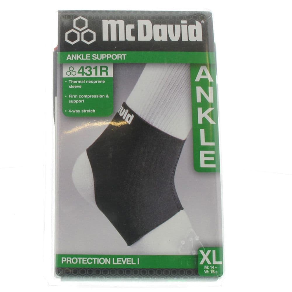 Mcdavid Soutien Cheville Noir Taille XL 1 pc(s) Bandage(S)
